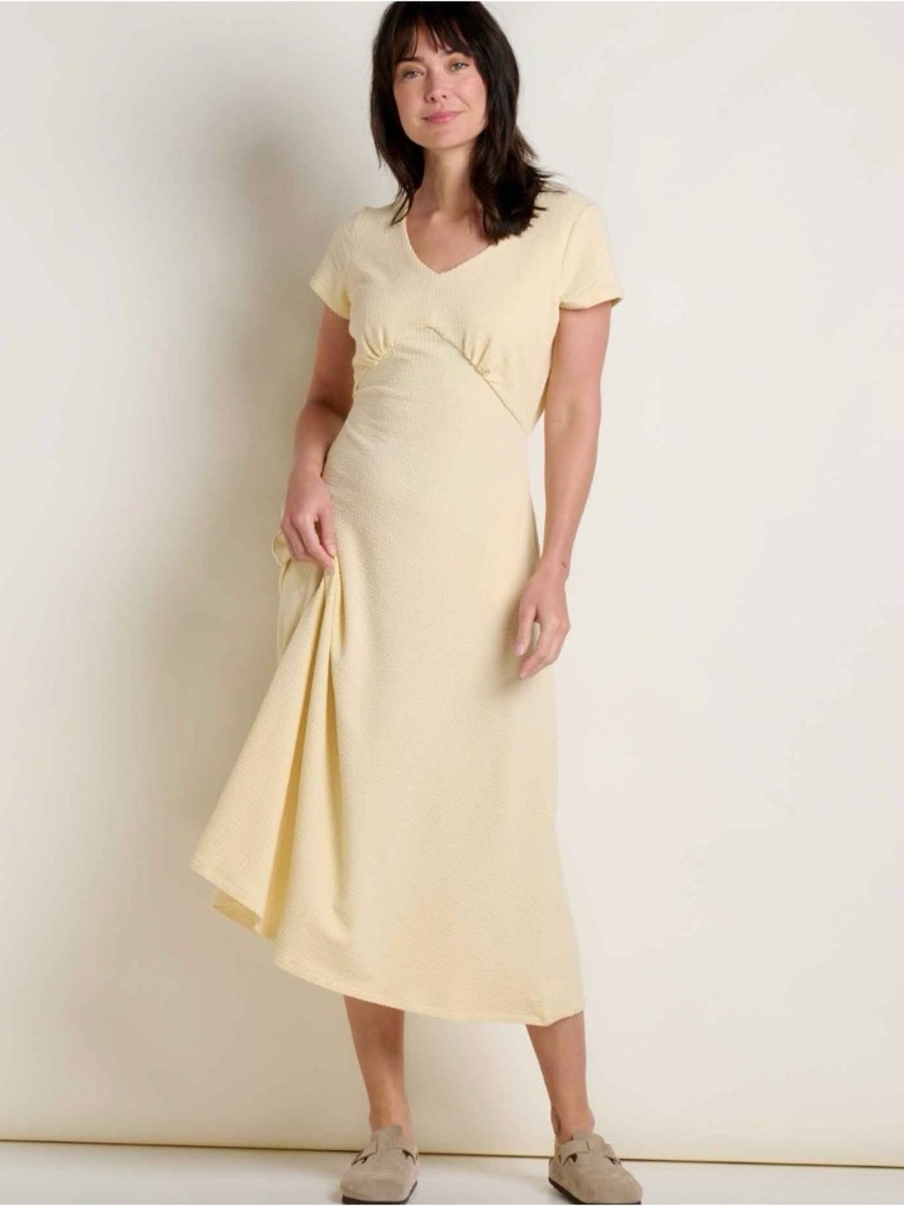 Toad & Co Rose midi dress NWT